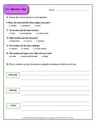 Worksheet It Amp Rsquo S Transition Time Words Or Phrases That Show The Relationship Between Sentences Paragraphs Or Sections Words Worksheets Sentences