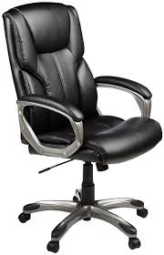 Amazon Com Amazonbasics High Back Executive Chair Black Kitchen Amp Dining Best Ergonomic Office Chair Best Office Chair Most Comfortable Office Chair