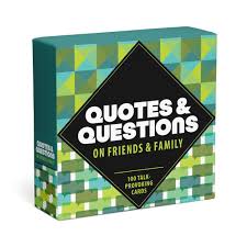 Quotes And Questions On Friends And Family 100 Talk Provoking Cards This Or That Questions Quote Question Like Quotes