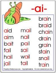 Ay Ai Phonics On Pinterest English Phonics Phonics Reading Phonics Words