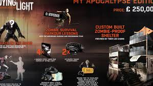 Use caution and obey the spoiler signals! sentient volatile, contains plot and/or ending details of dying light and all its related media. Dying Light Special Edition Costs 387 000 Polygon