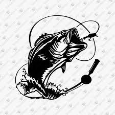 Download Bass Fishing Svg Cut File Teedesignery Com