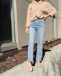 Sunday Outfit Sorted With Levis Ribcage Denim Via Austynpaula The Best Fitting Jeans For Various Body Shapes Goldc Sunday Outfits Grace Clothing Outfits