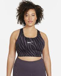 Nike Dri Fit Swoosh Icon Clash Women S Medium Support Non Padded Sports Bra Plus Size Nike Com In 2021 Sports Bra Padded Sports Bra Medium Support Sports Bra