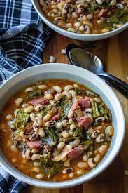 Slow Cooker Black Eyed Peas And Collard Greens Recipe Slow Cooker Soup Greens Recipe Pea Recipes