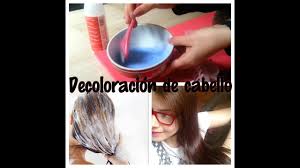 Como decolorar el pelo con manzanilla. Como Decolorar El Cabello Oscuro A Claro Youtube