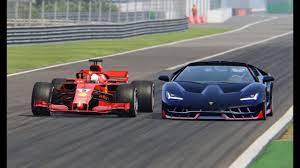Bugatti chiron vs bugatti veyron super sport; Ferrari F1 2018 Vs Bugatti Veyron Super Sport Monza Youtube