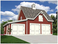 Lots of shelf space for your bike parts. Free Car Barn Plans