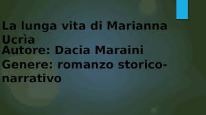 Check spelling or type a new query. Lunga Vita Di Marianna Ucria Docsity