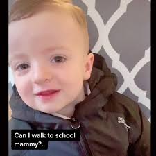 Donna Whelan and Jacob When I Was 5