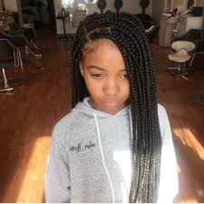 Black And Brown Box Braids Cute Hair Looks For All Ages Small Medium Box Braids Dark Brown Medium Black Color Black Girl Braided Hairstyles Hair Styles Box Braids Styling