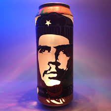 Bruce Lee Beer Can Lantern