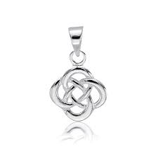 Celtic knot necklace, celtic jewelry, sterling silver double infinity, celtic double knot pendant, infinity knot necklace, gift for her. Dainty Celtic Infinity Knot Pendant Silver Jewellery Cavern Wholesale