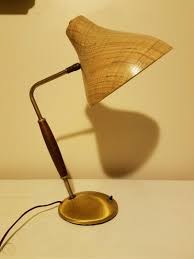 This particular look, blessed with the décor's high windows, can be achieved using more muted shades of wood to cover your floors and walls. Vintage Mid Century Modern Desk Lamp Brass Amp Wood 1840009588