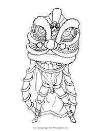 Free printable lion coloring pages for kids. Dancing Lion Coloring Page Free Printable Pdf From Primarygames