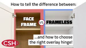 Frameless cabinets and how to measure your drawers for slides. How To Choose The Right Overlay Hinge For Your Cabinets Youtube