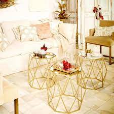 For instance, a round glass living room table gives a modern and clean impression. Casa Padrino Luxury Side Table Set Gold 3 Metal Tables With Glass Top Living Room Furniture Luxury Collection
