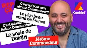 Jérôme Commandeur (le plus beau crâne de France askip) répond à ce que les  gens pensent de lui...