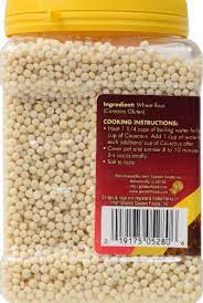 Israeli couscous, also known as pearl for it's perfectly round and dainty appearance, is a nice way to add variety in your daily mealtime routine. Crispa Israeli Couscous 21 16 Oz Mariano S