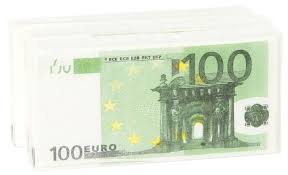 Europas verbraucher müssen sich bald an weitere neue geldscheine gewöhnen. Notizblock Geldschein Euroschein 100 Euro Schein Pigmento Kunst Design