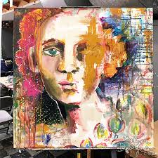 Balzer Designs: Acrylic Expressionism Class with Ria Brodell at the MFA