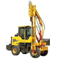 Guardrail Post Pile Truck Mounted Guardrail Pile Driver for Sale