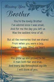 Check spelling or type a new query. Pin By Nancy Jones On Prayers Brother Birthday Quotes Brother Poems Brother Quotes