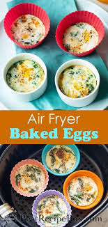 Low Carb Air Fryer Baked Eggs Recipe Keto Paleo Best Recipe Box Recipe Baked Eggs Recipe Recipes Baked Eggs