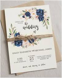 30 Best Photo Of Wedding Invitations Under 1 Denchaihosp Com Navy Wedding Invitations Bohemian Wedding Invitations Wedding Invitation Sets