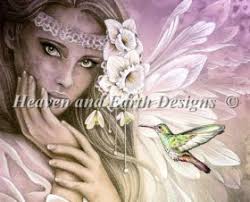 The Vintage Angel Cross Stitch Pattern