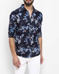 8% coupon applied at checkout. Buy Navy Blue Shirts For Men By Mufti Online Ajio Com