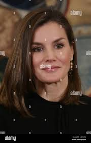 Madrid, Spain. 9th Feb, 2018. Spanish Queen Letizia Ortiz during 28th  edition of “Tomas Francisco Prieto “ awards in Madrid