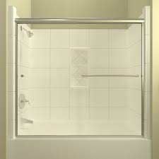 Maybe you would like to learn more about one of these? Arizona Shower Door Ete 66 X 57 38 Bypass Semi Frameless Tub Door Walmart Com Walmart Com