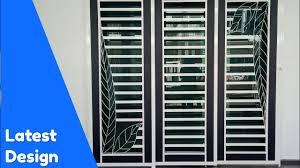 Design grill tingkap rumah terkini desain dekorasi rumah. Sliding Door Grille 3 Panel Latest Design Installation Youtube