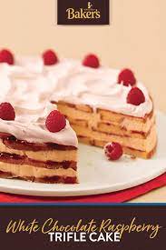 More images for kraft white chocolate raspberry cake recipe » White Chocolate Raspberry Trifle Cake Trifle Cake Desserts Kraft Recipes