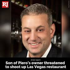 Las Vegas police responded to the restaurant after receiving reports that  Evan Glusman texted the staff at the business that he was “going home to  get a gun and f—-ing kill them