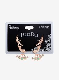 Disney Peter Pan Silhouette Ear Cuffs Peter Pan Silhouette Disney Earrings Peter Pan Disney