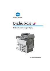Utility software download driver download catalog download bizhub user's guides pro 1590mf drivers pro 1500w drivers pro 1580mf drivers bizhub c221 product drivers. Konica Minolta Bizhub C351 Manuals Manualslib