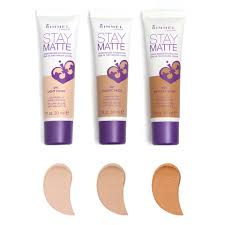 rimmel stay matte liquid mousse foundation in 100 ivory