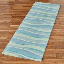Coastal kitchen rugs and mats. Seascapes Wave Design Coastal Area Rugs Coastal Area Rugs Coastal Rugs Coastal Architecture