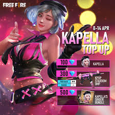 Get Kapella And Add Her To Your Squad Garena Free Fire Facebook