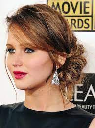 Messy Side Bun Hair Styles Medium Hair Styles Up Dos For Medium Hair