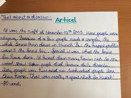 Englischer Text Articel Uber Einen Waldbrand Schule Englisch English
