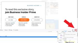 How To Get Around The Business Insider Prime Paywall In A Few Seconds Business Insider Marketing Tactics Guerilla Marketing