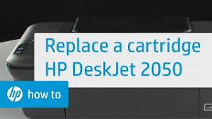 Hp 2135 printer reset ink level hp ink advantage. Replace The Cartridge Hp Deskjet 2050 All In One Printer Hpsupport Youtube