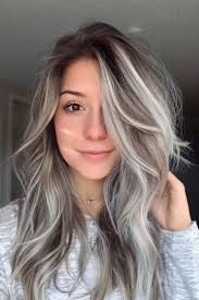 42 Pretty Ideas for Blending Greys Into Brown Hair