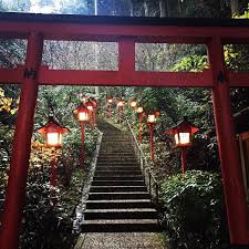 Japanese Stairway To Heaven Japan Travel Asia Torii Lantern Stairway Traverlgoals Travelblogger Trav Japanese Garden Style Asian Landscape Japanese Gate