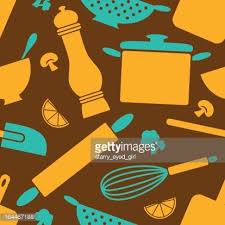 All kitchen clip art are png format and transparent background. Retro Kitchen Background Clipart 1 566 198 Clip Arts