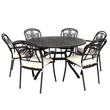 Maybe you would like to learn more about one of these? 6 Seater Metal Garden Furniture Round Aluminium Patio Sets Designed For 6 Guests Maintenance Free