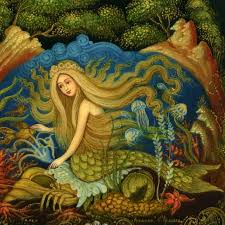 Русалка в пруду, братья Гримм, читать сказку про русалку онлайн бесплатно |  Русская сказка